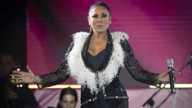 Isabel Pantoja durante el D&iacute;a del Orgullo celebrado en Madrid / Gtres