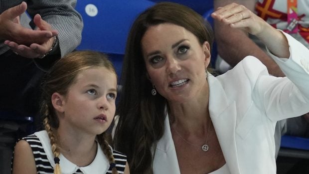 Kate Middleton junto a Charlotte de Cambridge / Gtres
