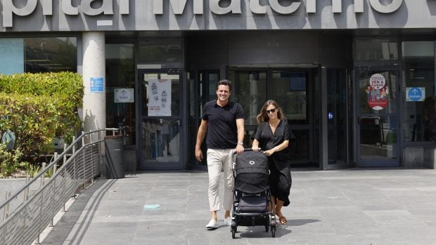 Ion Aramendi y Mar&iacute;a Amores, presentan a su hija Marieta / Gtres