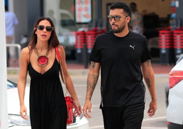 Tamara Gorro y Ezequiel Garay en una imagen de archivo / Gtres