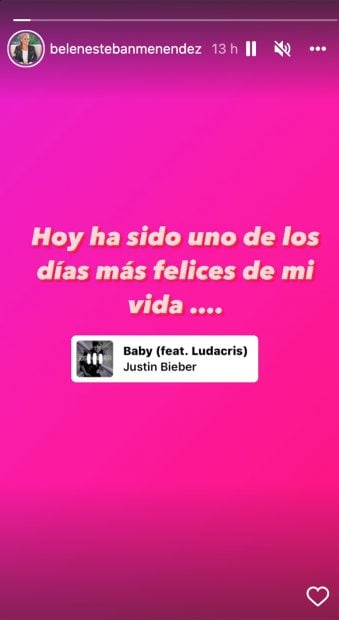 Bel&eacute;n Esteban da una noticia / Instagram