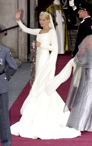 Mette Marit y Haakon de Noruega en su boda / Gtres