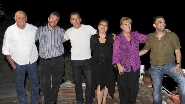 Los actores, Manuel Galalrdo, Miguel &Aacute;ngel Valero, Miguel J&oacute;ven, Cristina Torres, Mar&iacute;a Garral&oacute;n y Jos&eacute; Luis Fern&aacute;ndez / Gtres