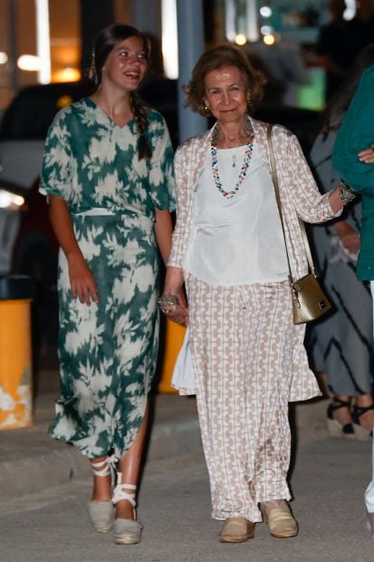Familia Real de cena en Mallorca / Gtres