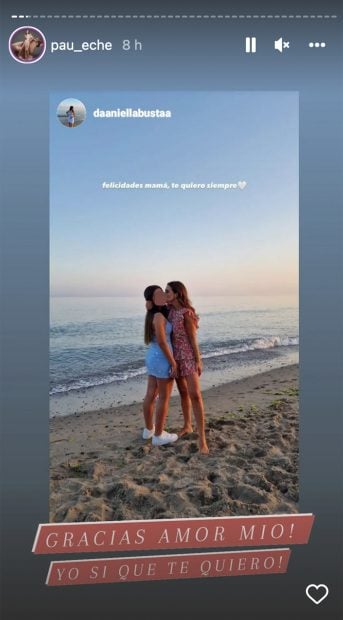 Paula Echevarr&iacute;a y su hija Daniella / Instagram