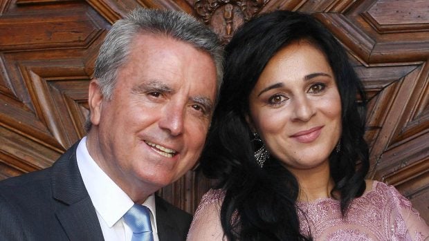 Ana Mar&iacute;a Ald&oacute;n y Ortega Cano sonriendo / Gtres