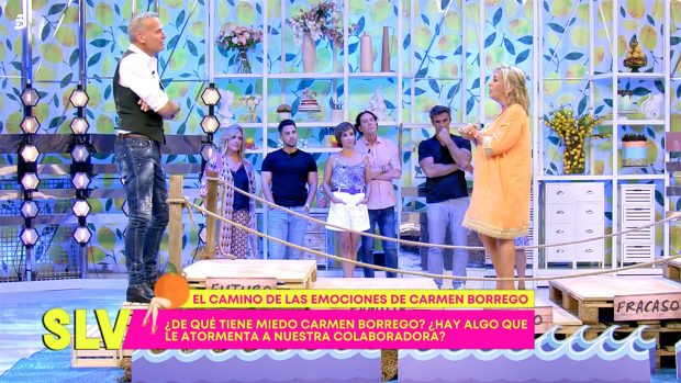 Carmen Borrego en 'S&aacute;lvame' / Telecinco