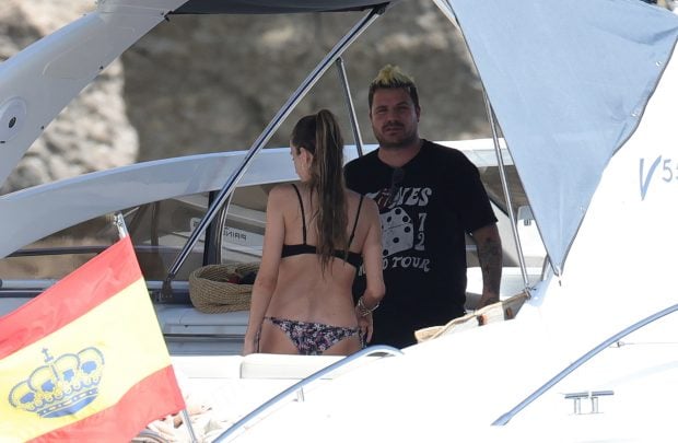 Dani Mart&iacute;n y Meriloves en Ibiza / Gtres