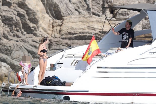 Dani Mart&iacute;n y Meriloves en Ibiza / Gtres