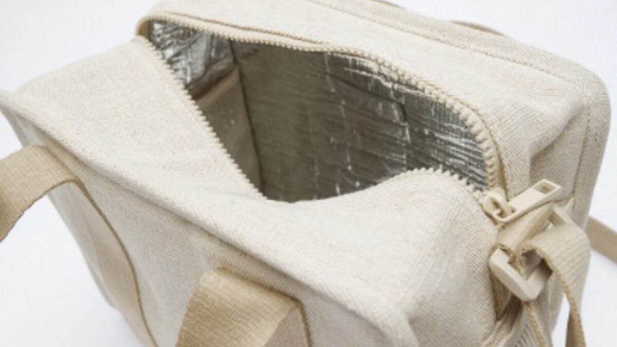 Otra bolsa t&eacute;rmica de Zara 
