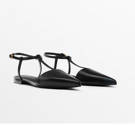 Los tacones planos de Massimo Dutti que te pondr&aacute;s todos los d&iacute;as