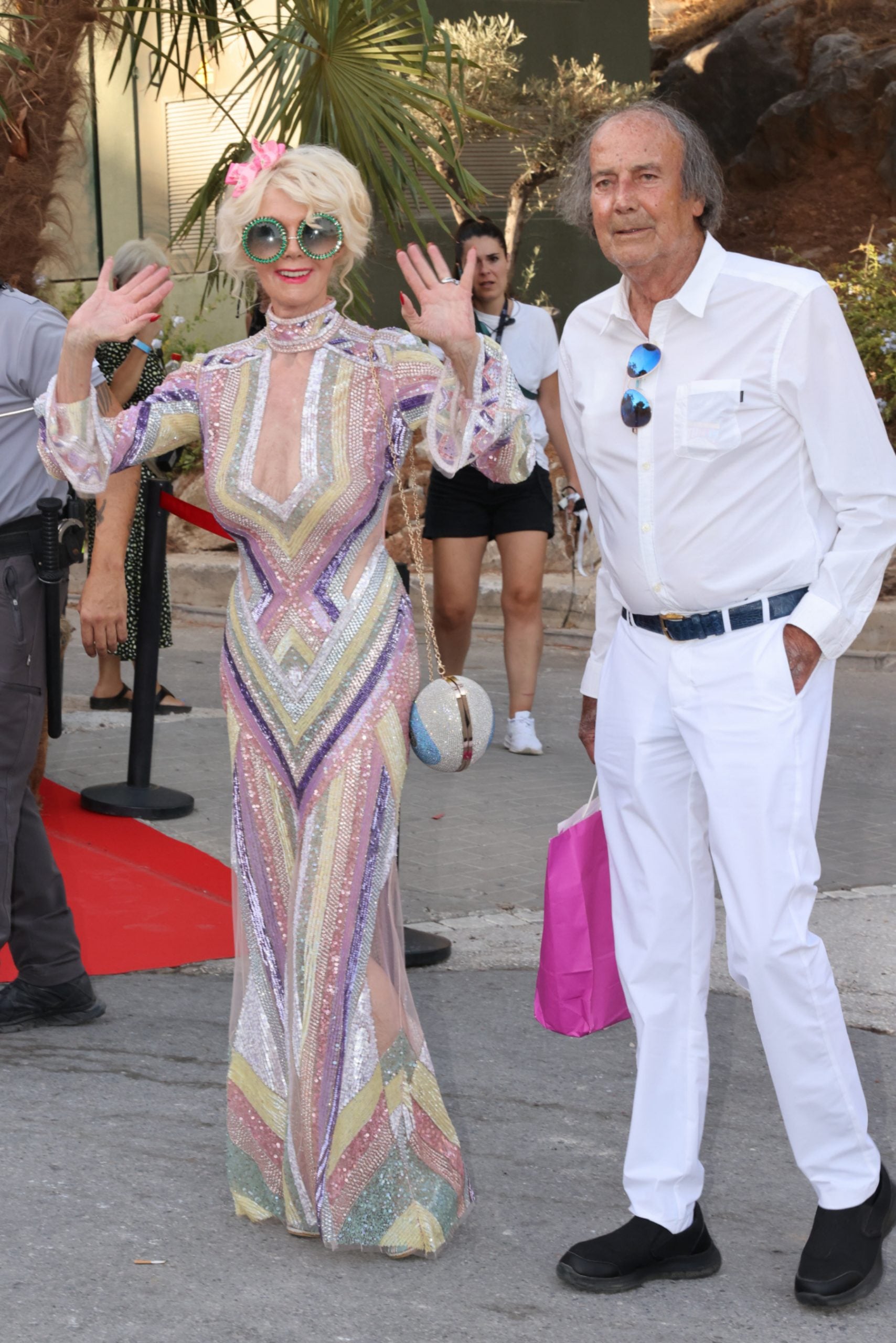 Luis Ortiz y Gunilla Von Bismarck, en Starlite / Gtres