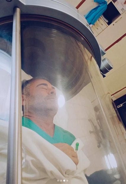 Jorge Javier V&aacute;zquez sufre un percance de salud / Instagram @jorgejaviervazquez