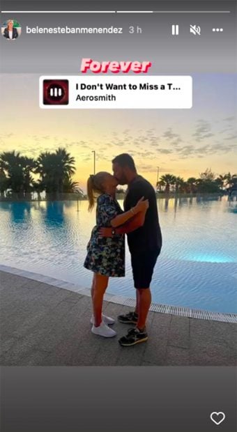 Bel&eacute;n Esteban dedica un post a su marido en las redes sociales / Instagram @belenestebanmenendez