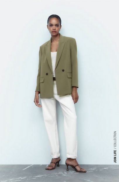 Blazer oversize de Zara / Zara