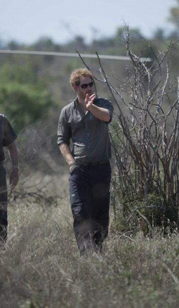 El pr&iacute;ncipe Harry en &Aacute;frica en una imagen de archivo / Gtres