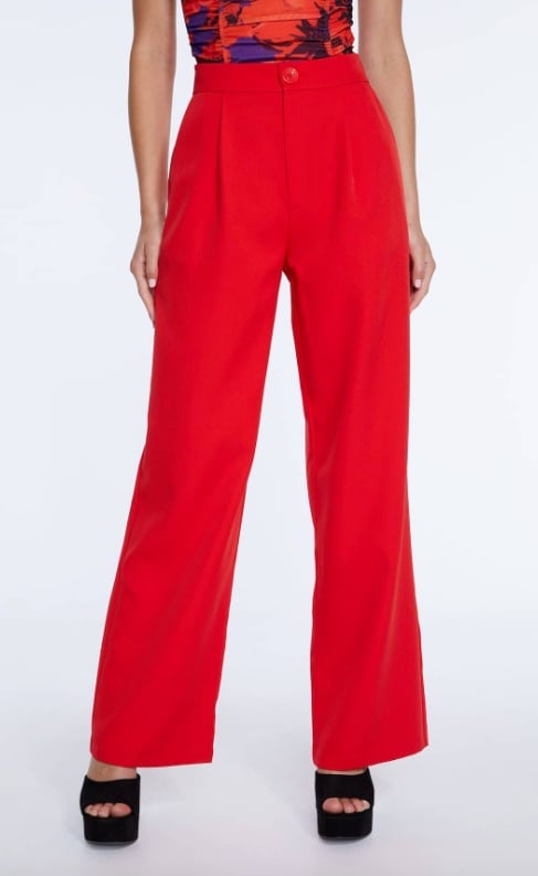Pantalón wide leg Stradivarius
