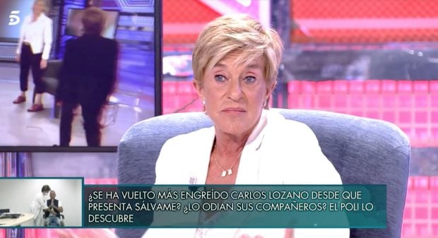 Chelo Garc&iacute;a-Cort&eacute;s en el 'Deluxe' / Telecinco
