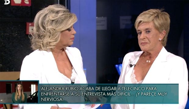 Chelo Garc&iacute;a-Cort&eacute;s en el 'Deluxe' / Telecinco