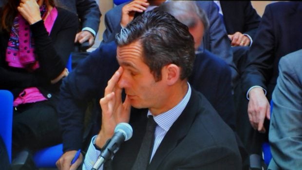 I&ntilde;aki Urdangarin en el juzgado / Gtres