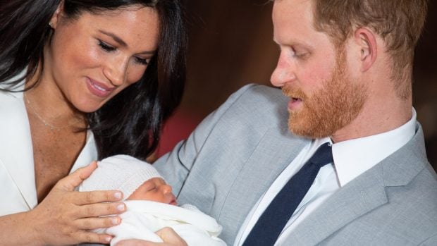 El pr&iacute;ncipe Harry, Meghan Markle y su hijo Archie / Gtres