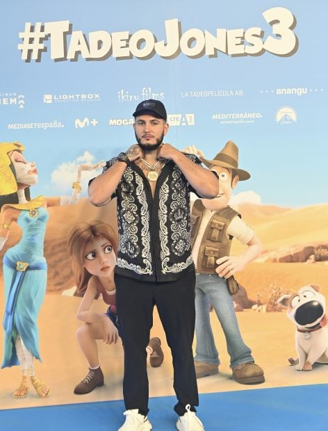 Omar Montes en una premiere / Gtres