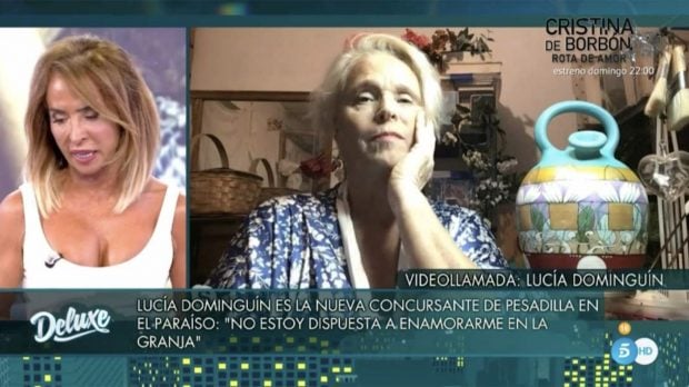 Luc&iacute;a Dominguin en 'Deluxe' / Telecinco