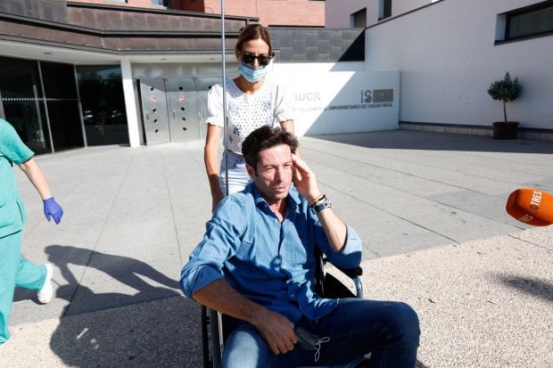 Canales Rivera saliendo del hospital / Gtres