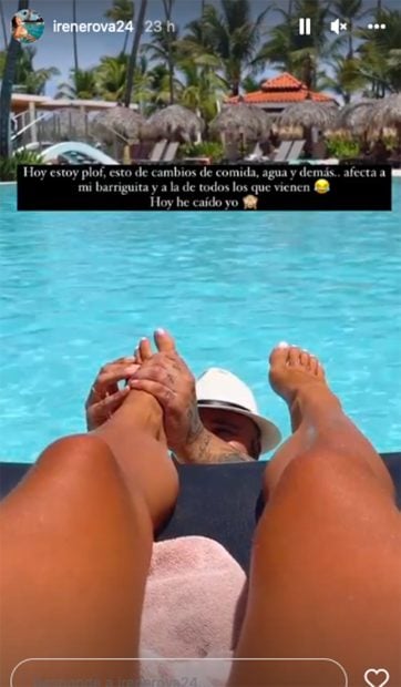 irene Rosales sufre un contratiempo de salud durante sus vacaciones / Irene Rosales revela c&oacute;mo est&aacute; / Instagram @irenova24
