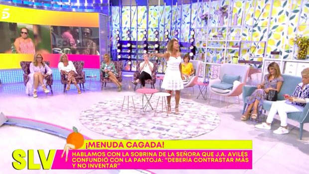 Mar&iacute;a Pati&ntilde;o en 'S&aacute;lvame' / Telecinco