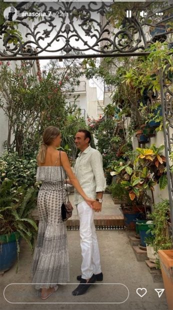 Ana Soria y Enrique Ponce en buena sinton&iacute;a / Instagram @anasoria.7