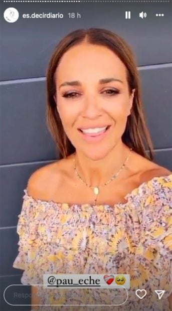 Paula Echevarr&iacute;a se vuelca con la causa de Izan / Instagram @es.decirdiario