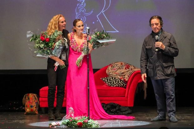 Roc&iacute;o Carrasco y Anabel Due&ntilde;as en el escenario / Gtres