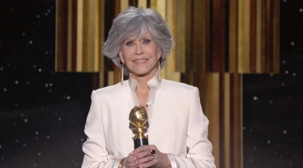 Jane Fonda recogiendo un premio / Gtres