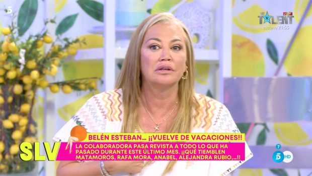 Bel&eacute;n Esteban en 'S&aacute;lvame' / Telecinco