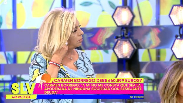 Carmen Borrego en 'S&aacute;lvame' / Telecinco