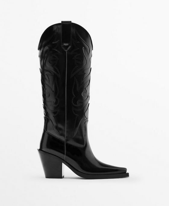 Las botas cowboy que Mar&iacute;a Pombo va a lucir este oto&ntilde;o