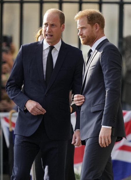 Los pr&iacute;ncipes de Gales y los duques de Sussex en Windsor / Gtres
