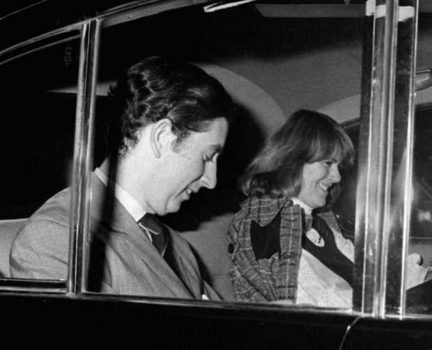 Carlos y Camilla en 1970 / Gtres