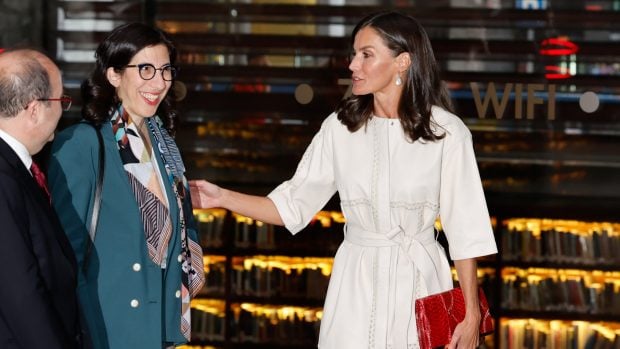 La Reina Letizia en Madrid / Gtres