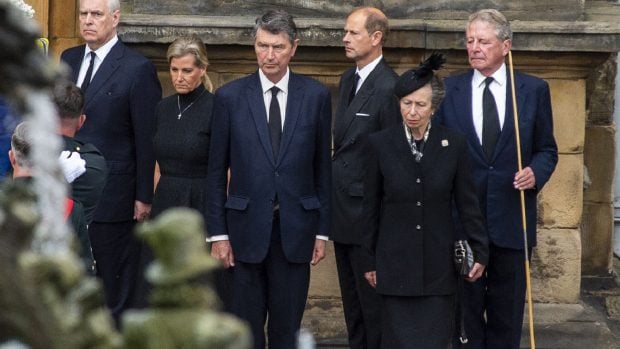 Los Windsor despiden a Isabel II / Gtres