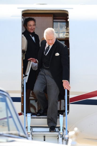 Carlos III llegando a Edimburgo