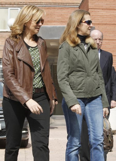 Las infantas Elena y Cristina en una imagen de archivo / Gtres