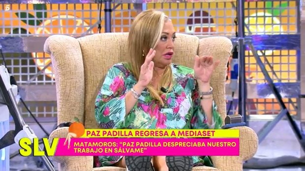 Bel&eacute;n Esteban en 'S&aacute;lvame' / Telecinco