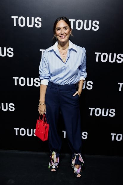 Tamara Falc&oacute; sonriendo 