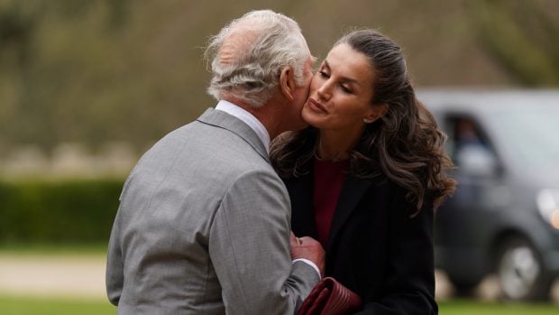 La Reina Letizia y el Rey Carlos en una imagen de archivo / Gtres