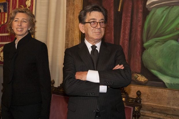 H&eacute;ctor Colonques y Mar&iacute;a Jos&eacute; Soriano, de Porcelanosa / Gtres
