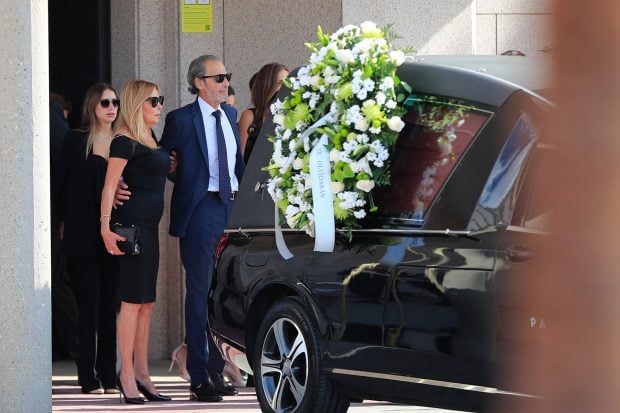 Entierro de Antonio Garc&iacute;a, padre de Ana Obreg&oacute;n / Gtres