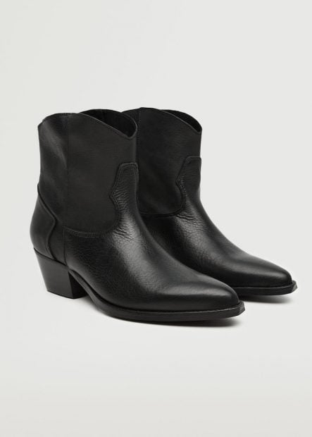 Botines cowboy Mango