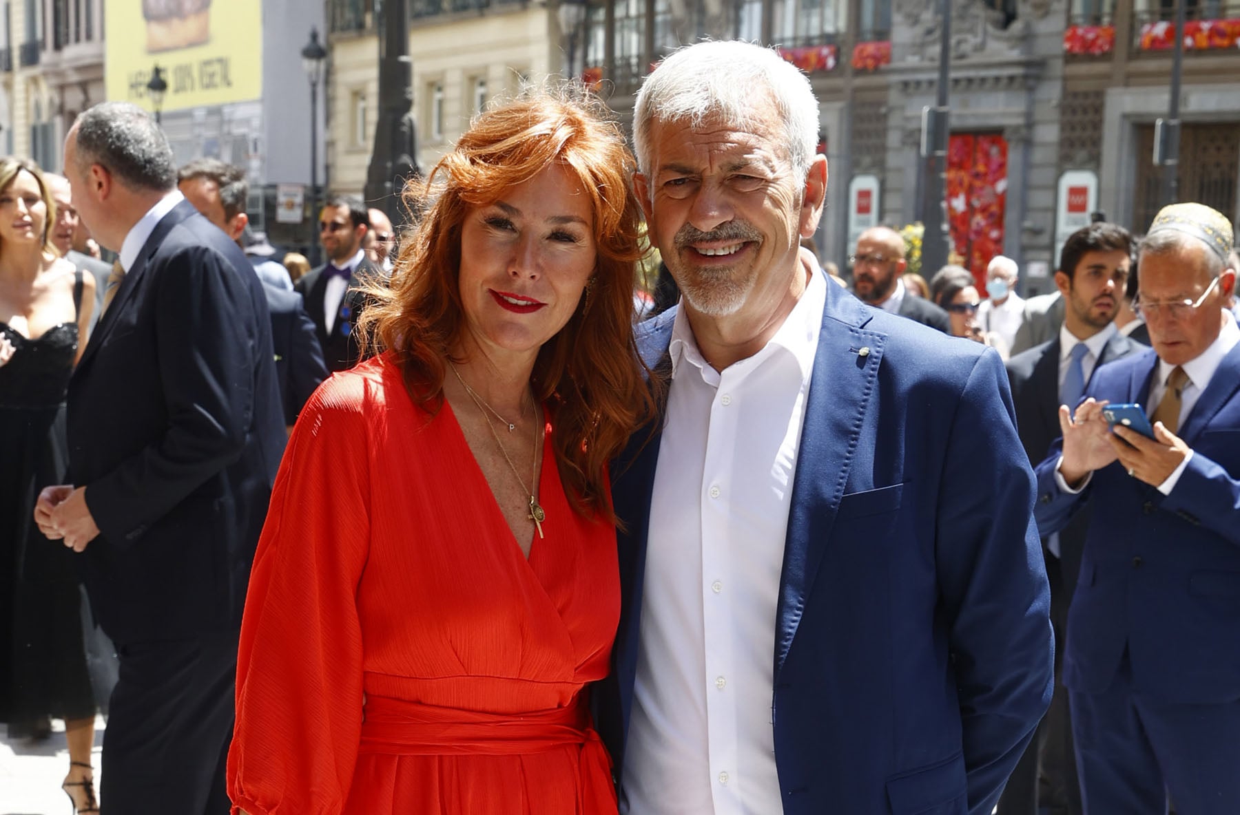 Carlos Sobera y su mujer, Patricia Santamar&iacute;a / Gtres